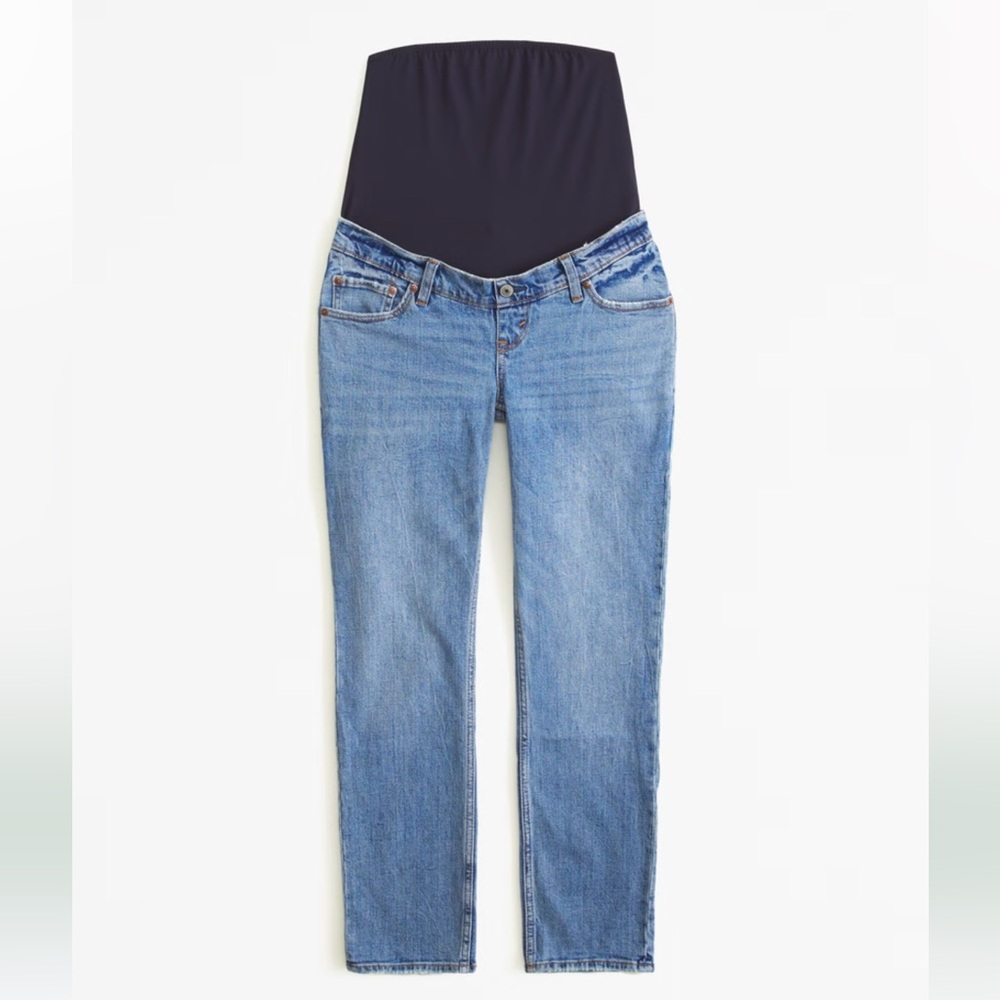 Abercrombie & Fitch Maternity Ankle Straight Jean